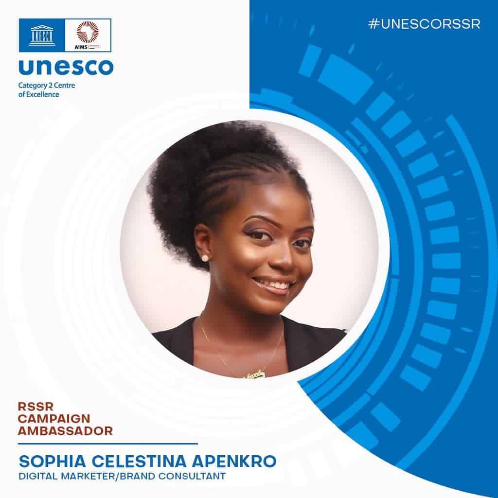 Read more about the article Sophia C. Apenkro and 3 others selected to be UNESCO RSSR Campaign Ambassadors