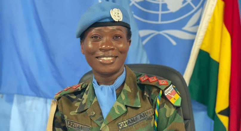 Read more about the article Captain Cecilia Erzuah Named 2022 UN Military Gender Advocate