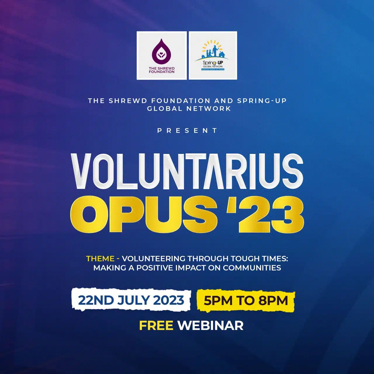 Read more about the article Why You Should Be Part of Voluntarius Opus’23