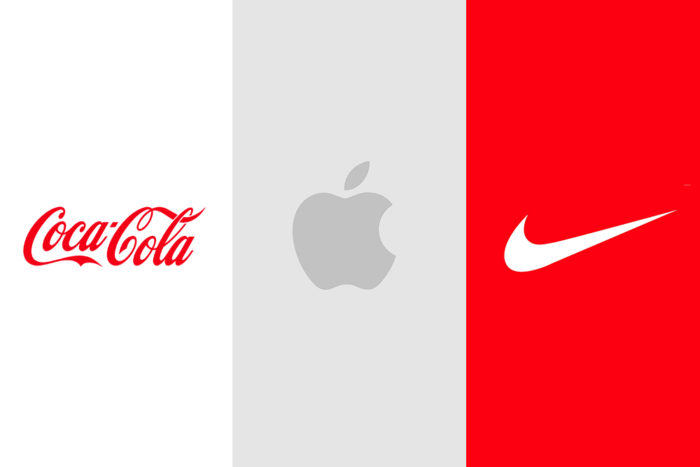 Coca-Cola, Apple, and Nike